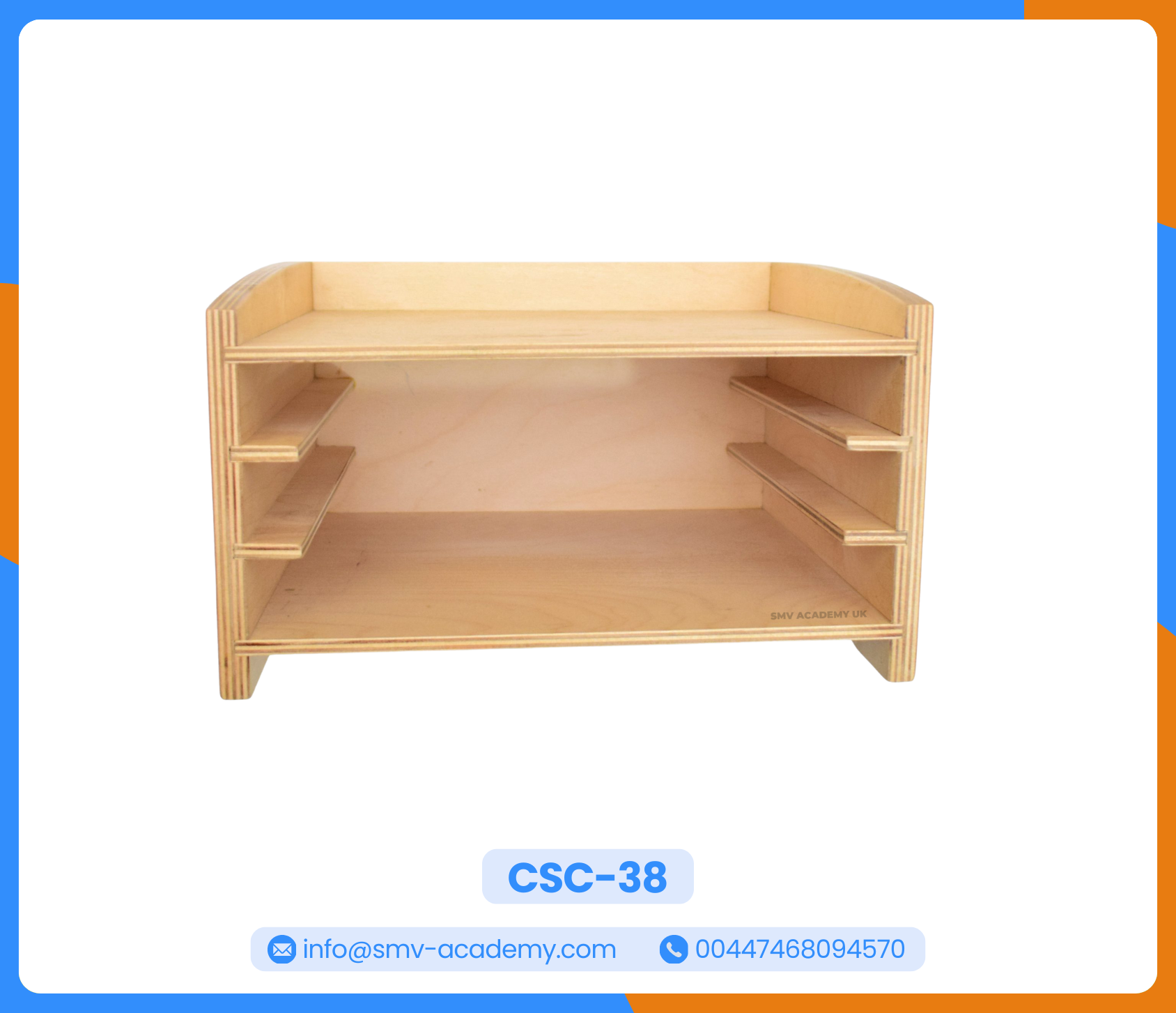 كابينة 3 رفوف – Cabinet for 3 puzzles